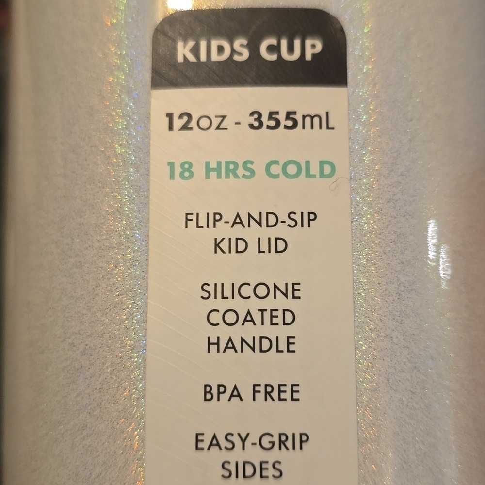 ❤️BUY 2 GET 1 FREE  CAMP 12 oz Rainbow Corkcicle Kids Sparkle Uni Mag - Picture 5 of 7